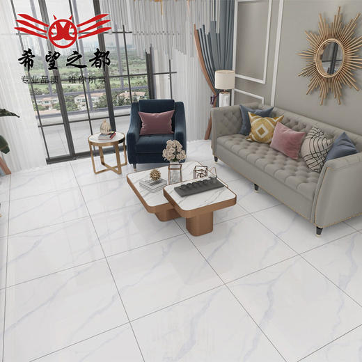 客厅砖新款连纹通体地板砖釉瓷800X800瓷砖佛山耐磨钻石大理石 商品图3