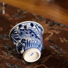 问鼎天石窑白陶泥元青花花神杯（鱼藻纹） 商品缩略图2
