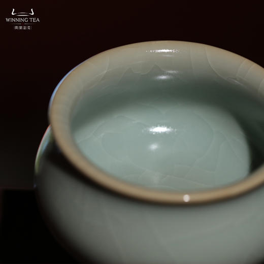 问鼎汝瓷收藏款天青小香炉杯 商品图4