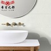 红尾葵墙砖花砖法式白色绿色阳台复古摩洛哥轻浮雕卫生间瓷砖厨房 商品缩略图2