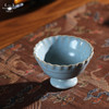 问鼎汝瓷收藏款传统天青月光杯 商品缩略图3
