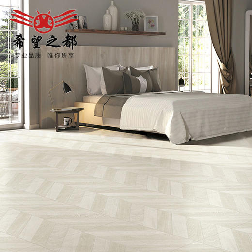 艺术法式佛山地砖木纹600x600卧室瓷砖砖阳台防滑客厅拼花复古 商品图1