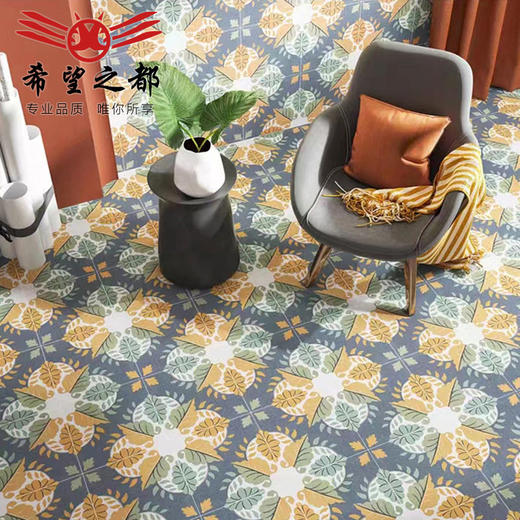 地砖全瓷网红小瓷砖民宿阳台厨房花砖卫生间法式墙砖300x300mm 商品图1