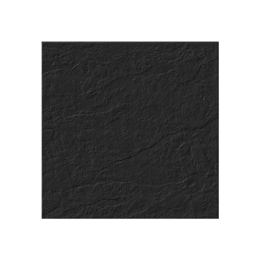 别墅庭院花园卫生间浴室凹凸黑色通体岩板地砖哑光墙砖瓷砖仿古砖 商品图4