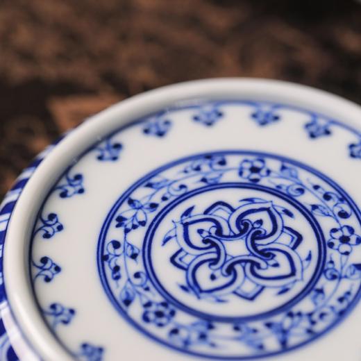 青花宝相纹盖置 商品图1