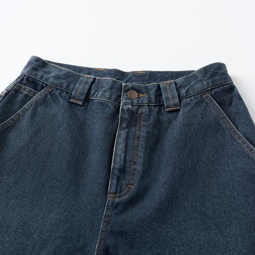 ROMI STUDIO“机场牛仔”甄选斜纹棉加厚洗水直筒牛仔裤RW24AX80402 商品图2