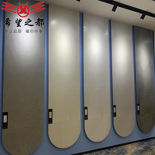 哑光地砖餐厅厨房通体卫浴750x1500素色瓷砖大板寂风微水泥客侘 商品图2