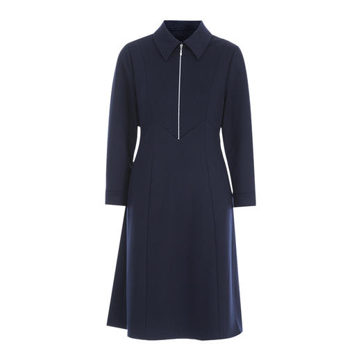 EITIE爱特爱冬季新款气质显瘦时尚通勤收腰连衣裙D2407405 商品图5