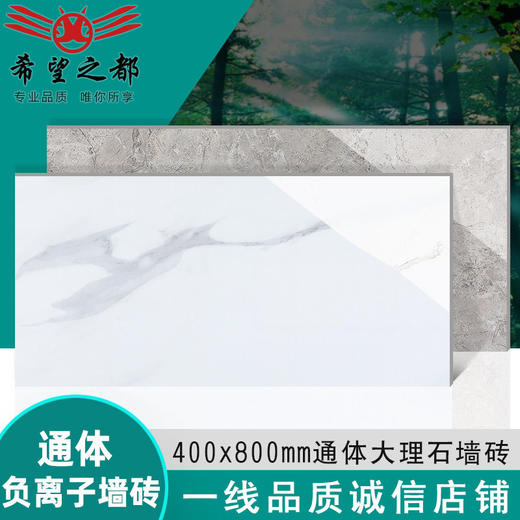 空气通体新品佛山瓷砖瓷砖清新墙砖大理石x800负离子400墙面砖 商品图0