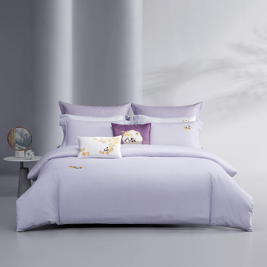 梦洁 纯棉磨毛 四件套 福宝归来 商品图1