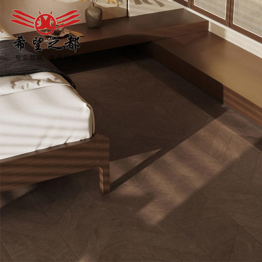 地板砖客厅面风AB拼仿鱼骨复古木纹300x1200实木法式菱形原木瓷砖 商品图3