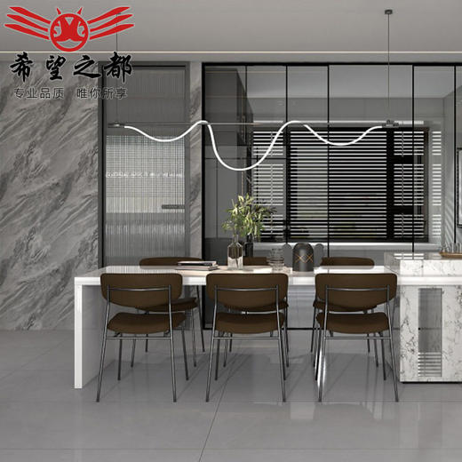 釉微通体地板砖亮光肌肤墙砖600x1200卫生间厨房瓷砖水泥客厅柔光 商品图2