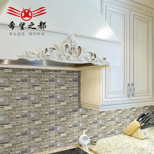 文化欧式外墙外墙背景墙600多层次瓷砖效果 300佛山 *石 商品图1