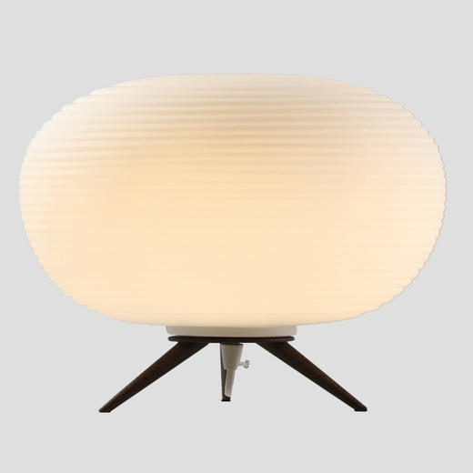 客厅抖音意大利灯具台灯田园玻璃书房卧室北欧同款螺纹 商品图1