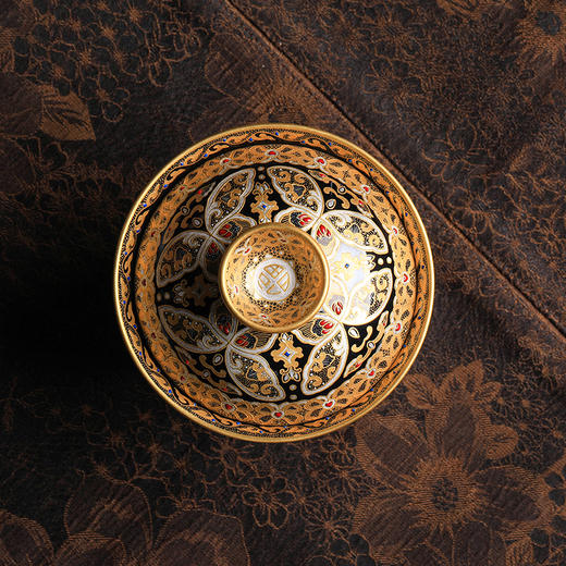 溢珍堂-梦蝶盖碗 商品图2