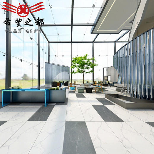 大1500别墅大理石柔光通体客厅地板砖750大板背景规格* 商品图3