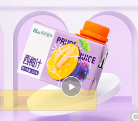 碧林100ml盒装果汁-西梅汁