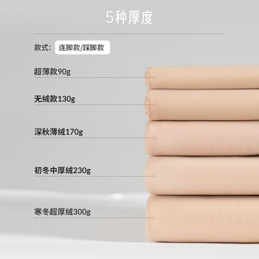 【宛如天生，女神裸腿的秘密】升级款傲寒秋冬光腿神器，骨感逼真 高弹不紧绷更舒适，720针超厚绒任意剪双层防勾丝肤色连裤袜QQ 商品图1