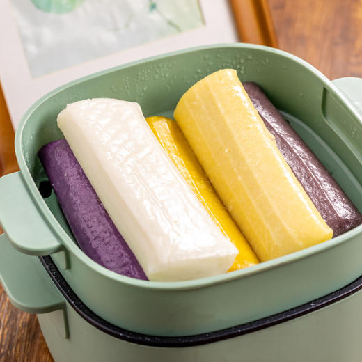 水磨粗粮年糕 | 新米手工制作 软糯Q弹有嚼劲 口感细腻不黏牙  保证年糕传统好味道糍粑 商品图6