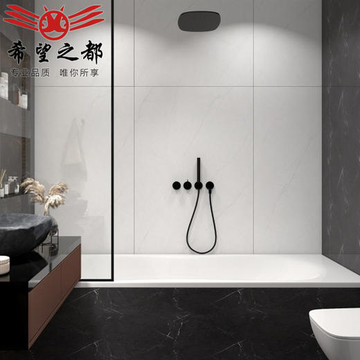 地板砖客厅900x1800x9mm灰色大板仿古砖地砖水磨石通体瓷砖大理石 商品图2