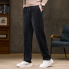 【灯芯绒】【DQ】大依优型大码松紧腰直筒休闲裤长裤男舒适休闲简约百搭加肥加大男装 商品缩略图5