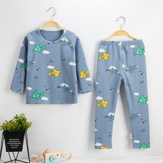 莱卡棉儿童卡通家居服 商品图1