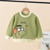 【萌趣时尚，休闲舒适】儿童长袖秋季新款 圆领纯棉卫衣 宽松上衣 卡通小童装 秋装男婴童卫衣-QQ 商品缩略图3