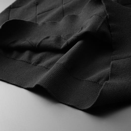 【新款DPF】大依优型大码翻领毛衣针织衫毛衫休闲加肥加大男士胖子大码内搭上衣打底衫 商品图3