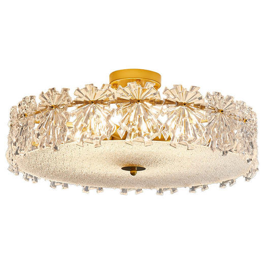 客厅吸顶灯后现代灯具圆形轻奢推荐北欧家用小红书卧室风温馨法式 商品图4