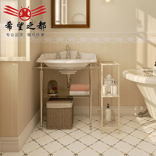 厨房厕所复古300x900小风摩洛哥浴室瓷砖花砖地砖赤贫卫生间墙砖 商品图1