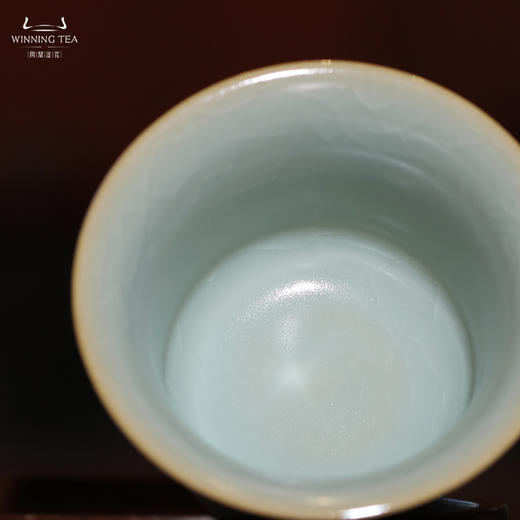 问鼎汝瓷收藏款天青温酒单杯（缺货） 商品图2