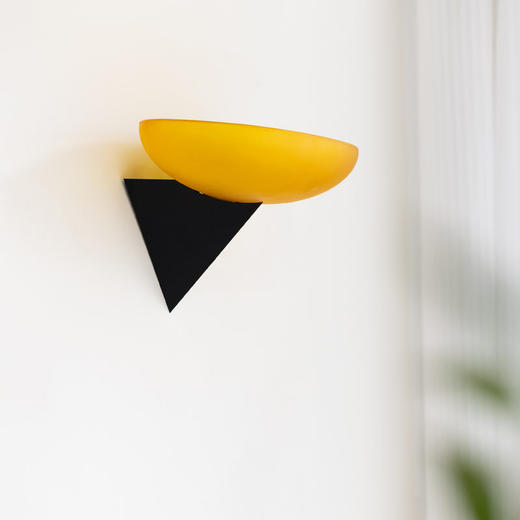 壁灯可风中古胡桃木壁灯壁灯旋转壁灯甜甜奶油色氛围圈触摸法式 商品图3