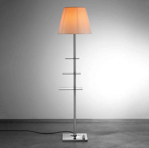 落地灯卧室书房客厅书架北欧意大利置物架落地灯床头创意设计师 商品图2