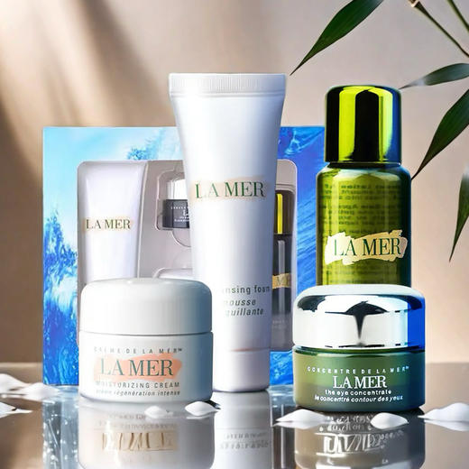 【可溯源】【买2套赠唇膜】LA MER/海蓝之谜 旅行四件套 精萃水30ml+洗面奶30ml+面霜7ml+眼霜5ml 播 商品图2