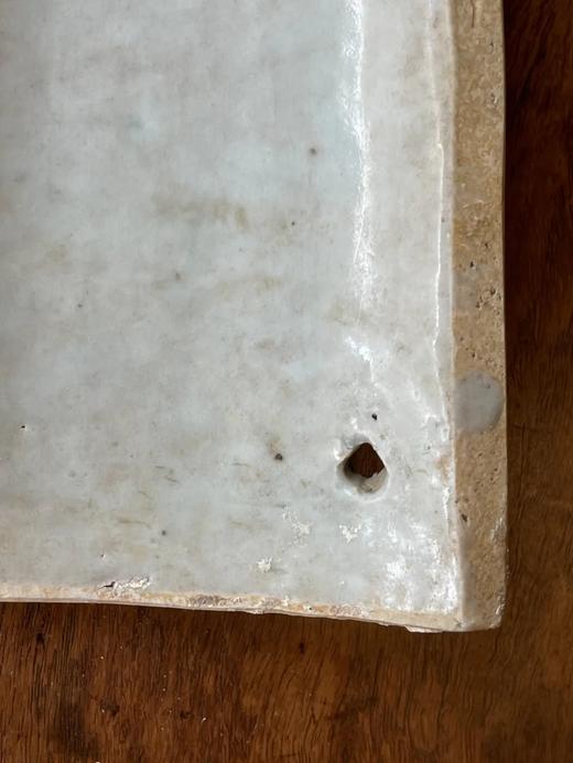 青花模造凤纹瓷瓦当一对，顺丰包邮 商品图14