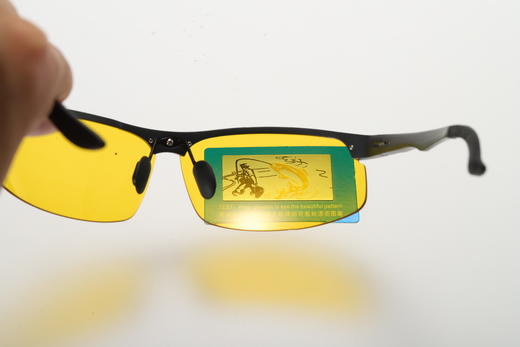 男士半框遮阳镜 偏光变色墨镜太阳镜 户外防晒骑行开车出游垂钓 商品图2