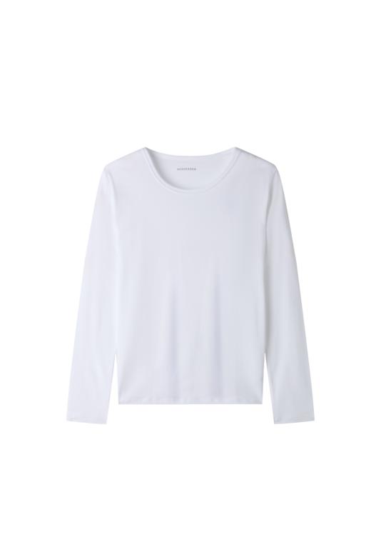 【舒美棉单面】SCHIESSER德国舒雅男士舒美棉单面圆领保暖秋衣打底套装65/16140W 商品图1