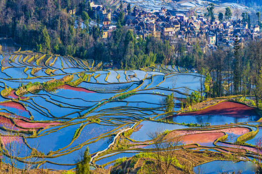 七彩云南——元阳梯田、建水古城、元谋土林、东川红土地风光8天摄影团 商品图12