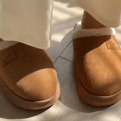 品牌工厂出货❗️仅需💰39.9￥任选两双❗秋天降温必备🔥MU&CU【美拉德系情侣款棉拖】巨软❗️巨舒服❗️解放双脚❗️穿上像踩在云朵☁️一样软糯糯的棉拖鞋🥰 商品图4