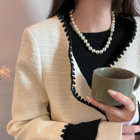 ✨超值福利团😎【OLEVO法式轻奢蒂芙尼专柜礼盒装珍珠项链]🙅 真的捡漏 ❗❗ 一链多种搭配戴法， 💐 解锁不一样的风格体验 ✅️ × 某宝 同款🎁