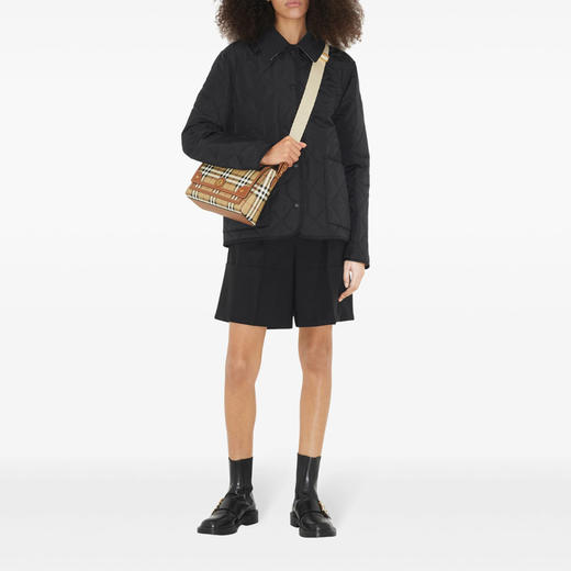 BURBERRY 巴宝莉 女士单肩 Note 包 格子 8092067 A9534 商品图3