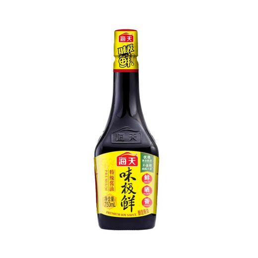 海天特级酱油味极鲜750ml 商品图0