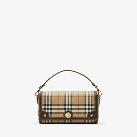 【一】BURBERRY 巴宝莉 女士顶部提柄 Note 包 格子 8097599 A7026