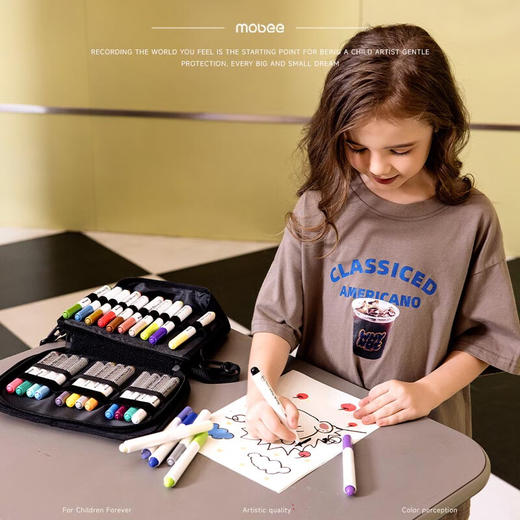 mobee小象莫贝元气棒球包丙烯马克笔 商品图4