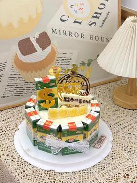 带礼物款生日蛋糕（送男士）