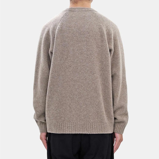 ATON LAMBS WOOL CREWNECK SWEATER 羊羔毛圆领套头毛衣 商品图2