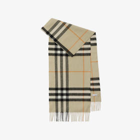 BURBERRY 巴宝莉 女士格纹羊绒围巾 格子 8091009 A7025