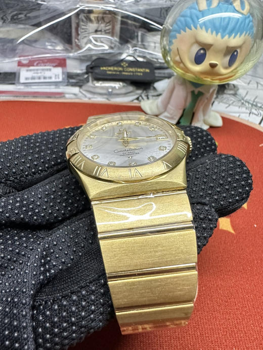 NOOBmaker 『18k包金品质版本➕定制版一体机芯➕手工镶嵌施华洛水钻刻度』荣誉出品，精品中的精品❕❕❕38毫米欧米茄第四代星座系列男土腕表将星座系列，完美无破绽，匠心之作，二次打磨的表壳表带❕ 商品图1