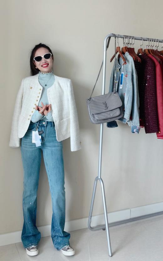 正版美人鱼烫钻显瘦裤神土耳其牛仔裤 商品图9