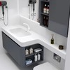 洗脸池洗漱马桶延长组合浴室柜可丽耐一体智能盆洗手卫浴轻奢 商品缩略图1